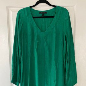 BCBG MAZAZRIA Emerald Green Dress, Medium